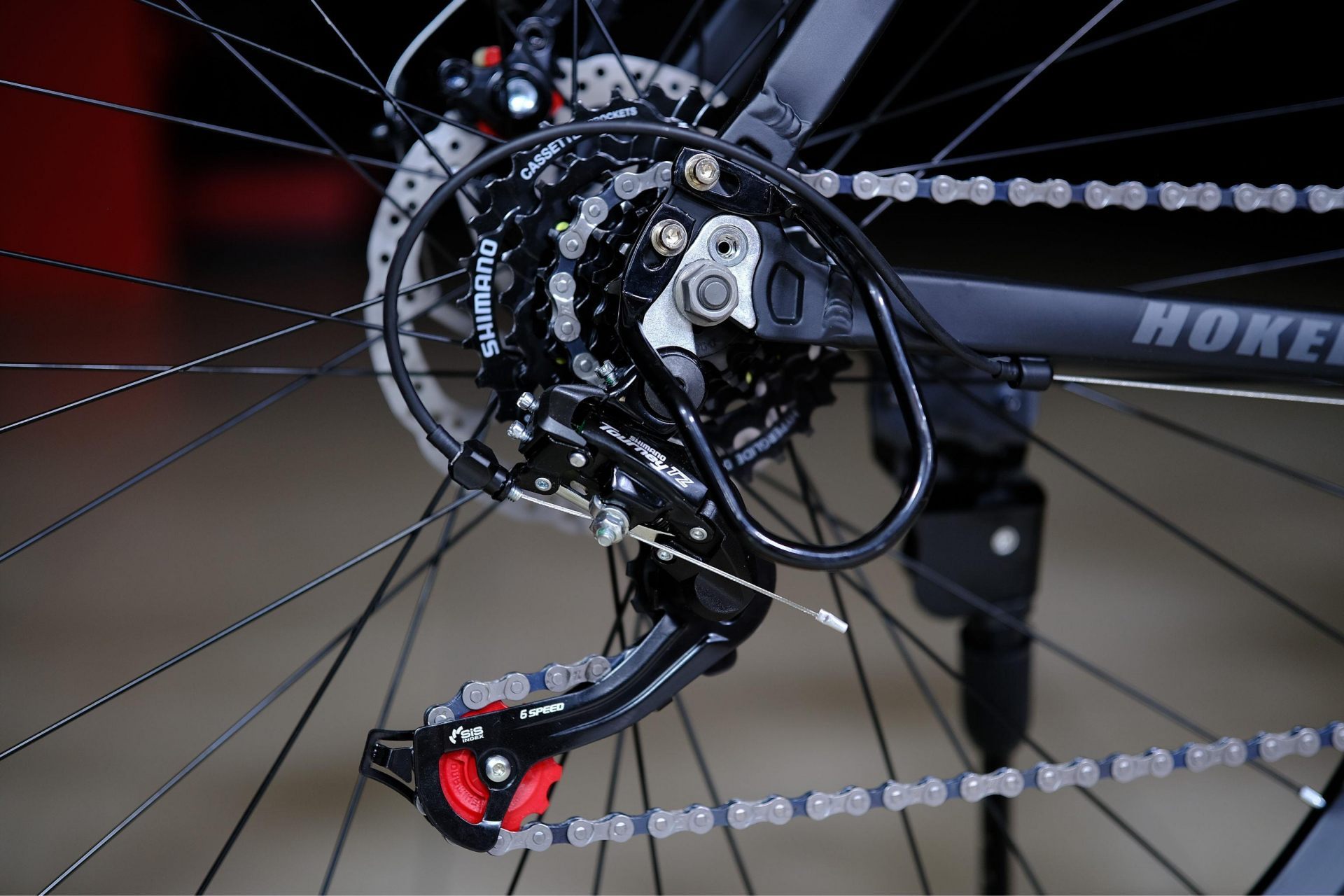 Задний переключатель Shimano Tourney TZ500 оригинал
 HOKE ONE WAY 29 матовый чёрный 21